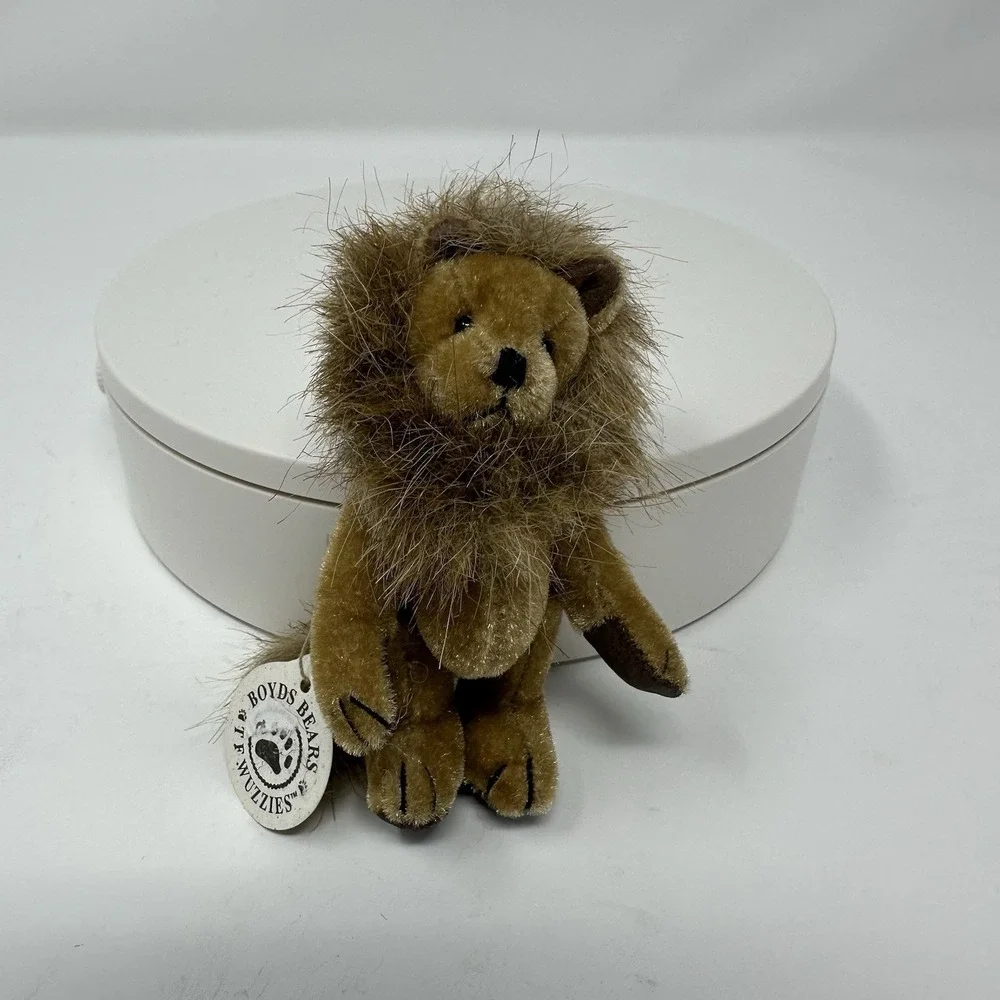 Boyd's Bears‎ Mini Lion Theo F. Wuzzie Plush 3